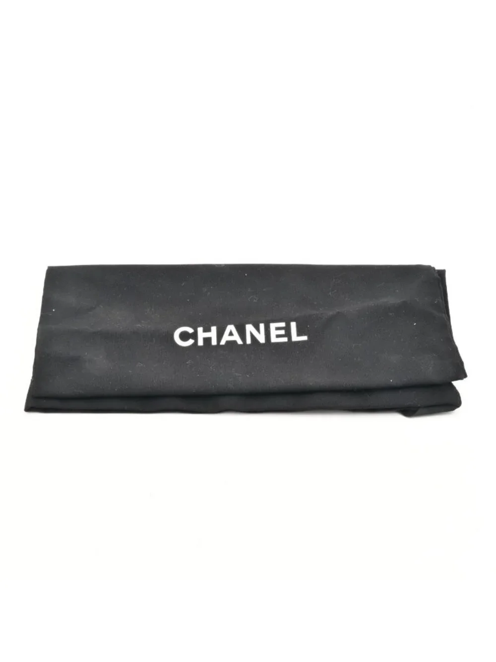 Chanel Pumps Black Wedge Sole Leather Heels